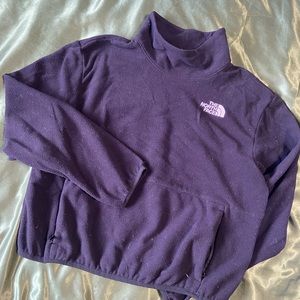 Fleece mockneck